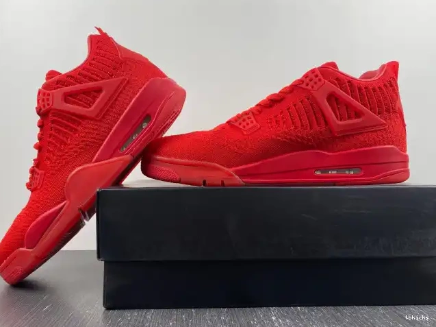 Cheap TBK Jordan AQ3559-600 Red 4 Flyknit Retro 0502